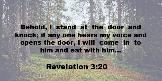 Revelation 3 20
