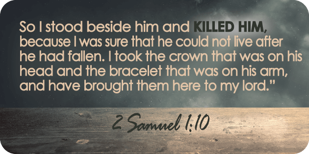 2 Samuel 1 10