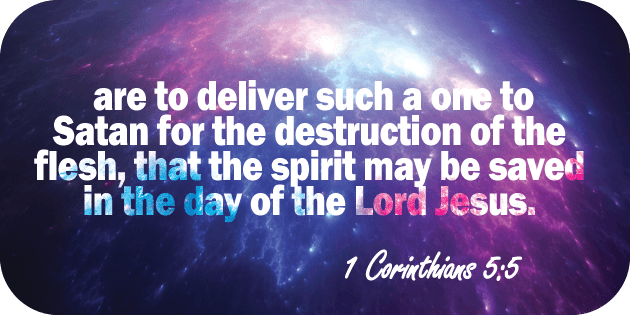 1 Corinthians 5 5