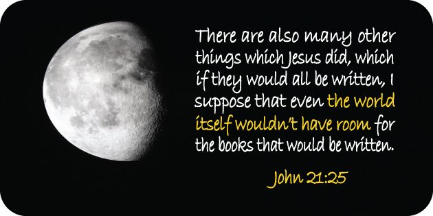 John 21 25
