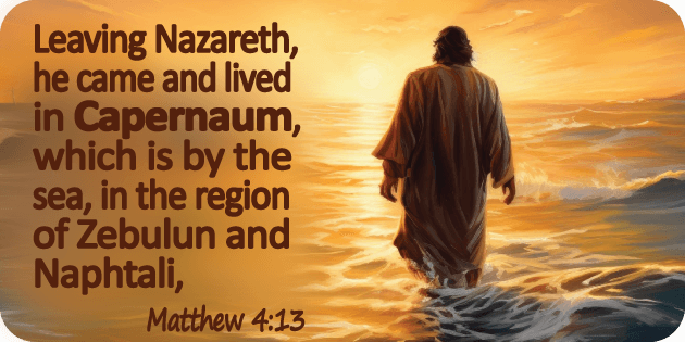 Matthew 4 13