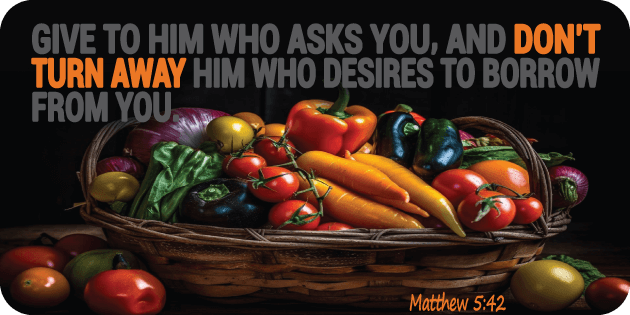 Matthew 5 42