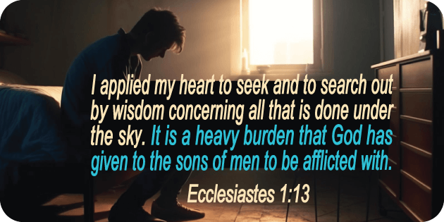 Ecclesiastes 1 13