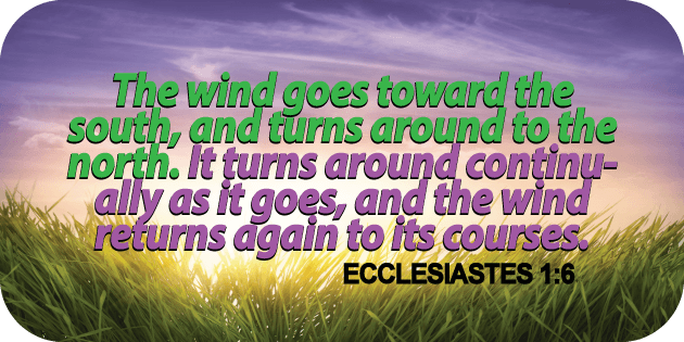 Ecclesiastes 1 6