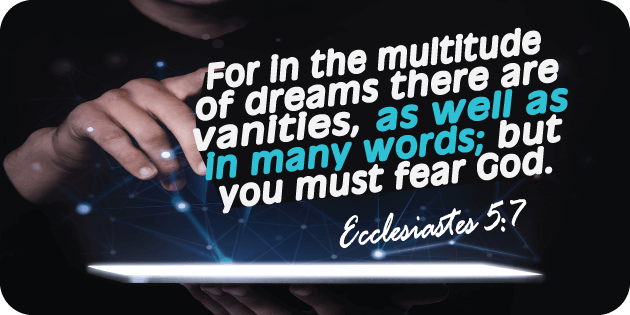 Ecclesiastes 5 7