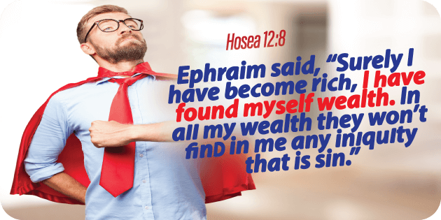 Hosea 12 8