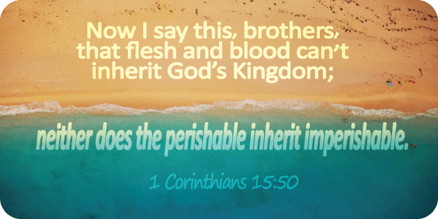 1 Corinthians 15 50