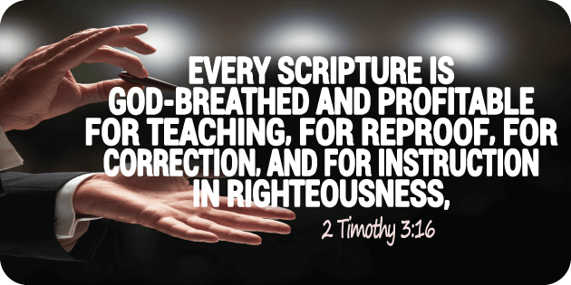 2 Timothy 3 16