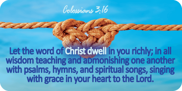 Colossians 3 16
