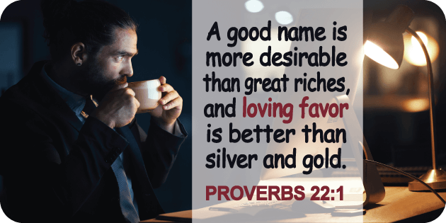 Proverbs 22 1