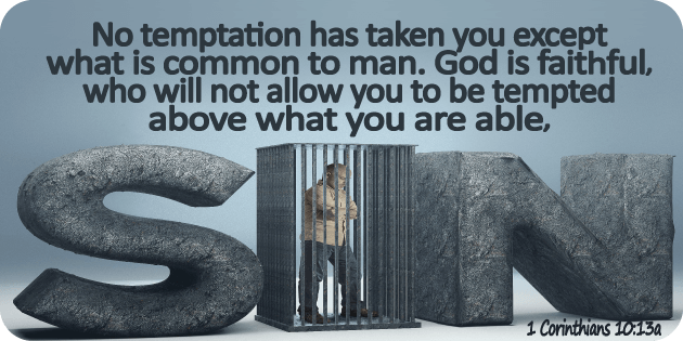 1 Corinthians 10 13a