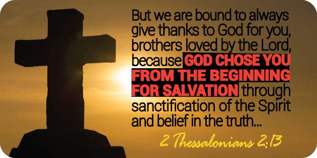 2 Thessalonians 2 13