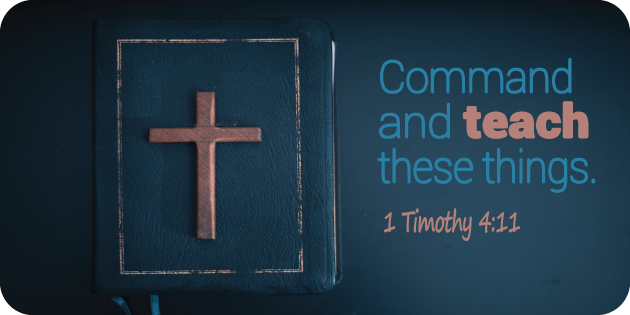 1 Timothy 4 11