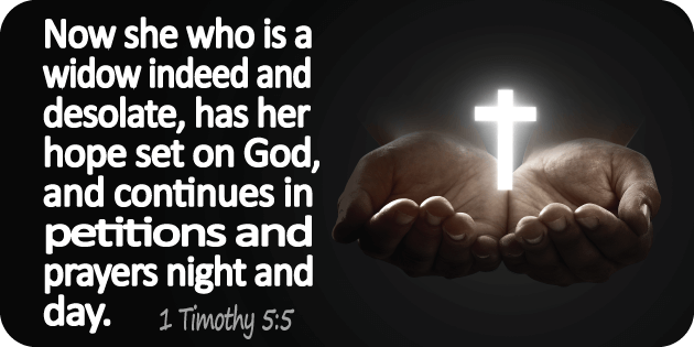 1 Timothy 5 5