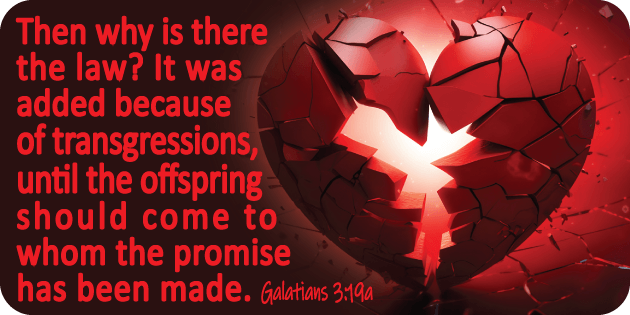 Galatians 3 19a