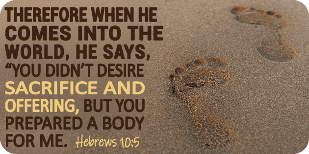 Hebrews 10 5