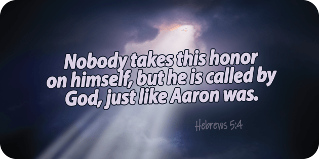 Hebrews 5 4