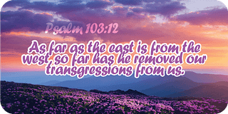 Psalm 103 12