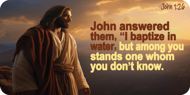 John 1 26