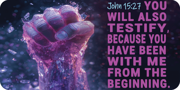 John 15 27