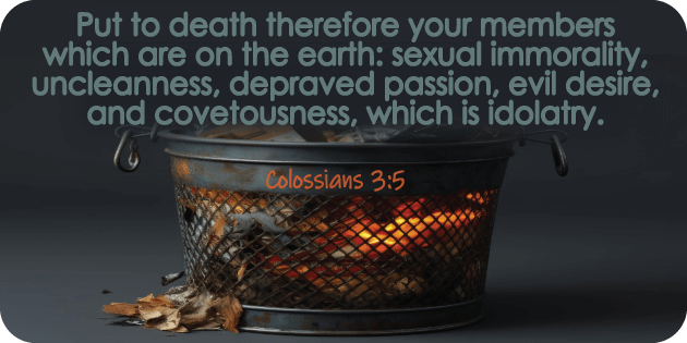Colossians 3 5