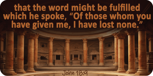 John 18 9