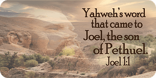 Joel 1 1