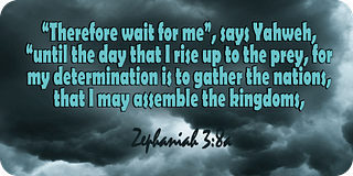Zephaniah 3 8a