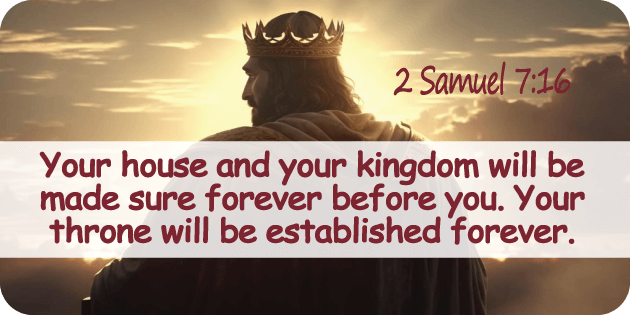 2 Samuel 7 16