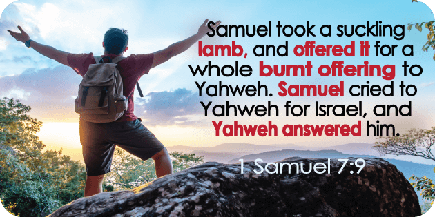 1 Samuel 7 9