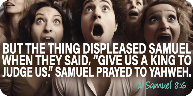1 Samuel 8 6