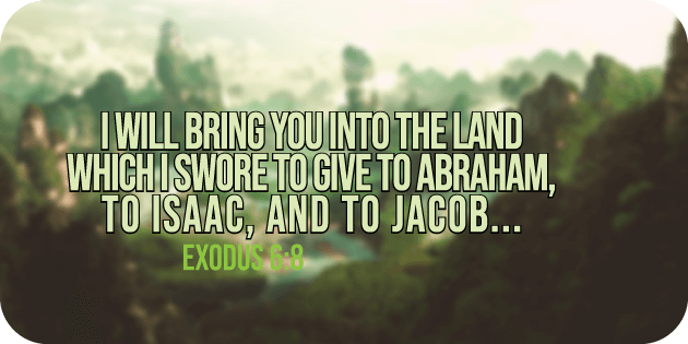 Exodus 6 8