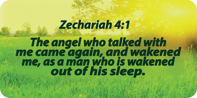 Zechariah 4 1