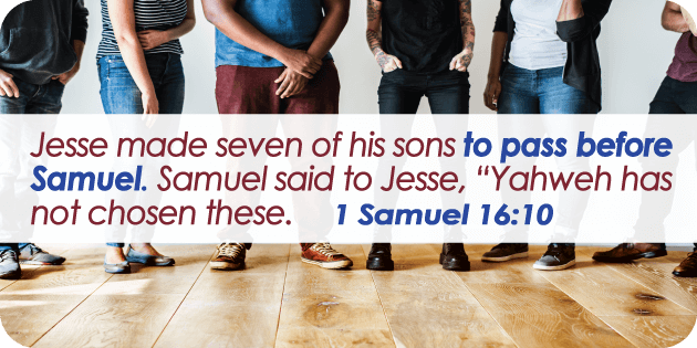 1 Samuel 16 10
