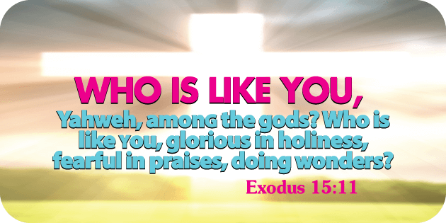 Exodus 15 11