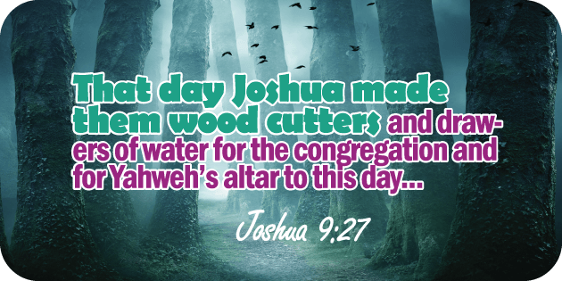 Joshua 9 27