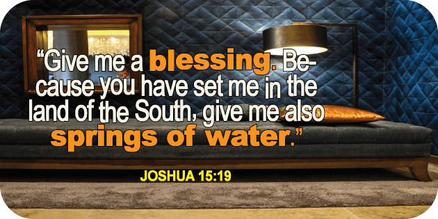 Joshua 15 19