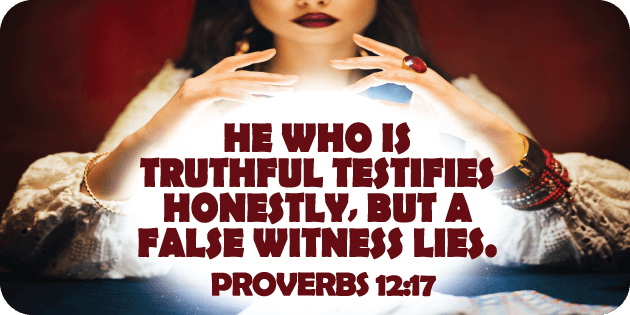 Proverbs 12 17