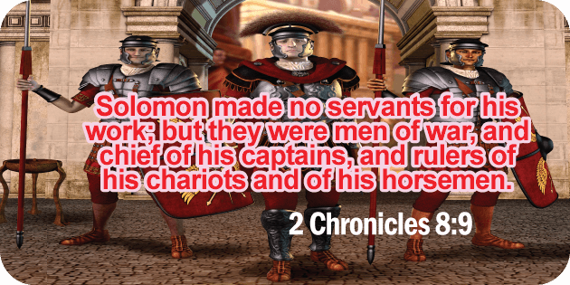 2 Chronicles 8 9