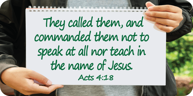 Acts 4 18