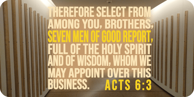 Acts 6 3