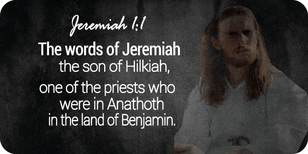 Jeremiah 1 1