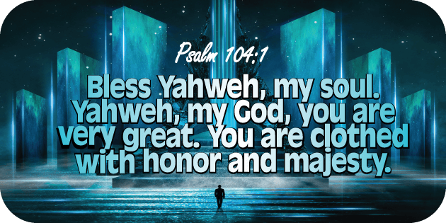 Psalm 104 1