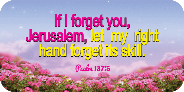 Psalm 137 5