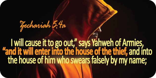Zechariah 5 4a