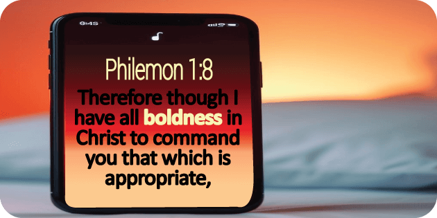 Philemon 1 8