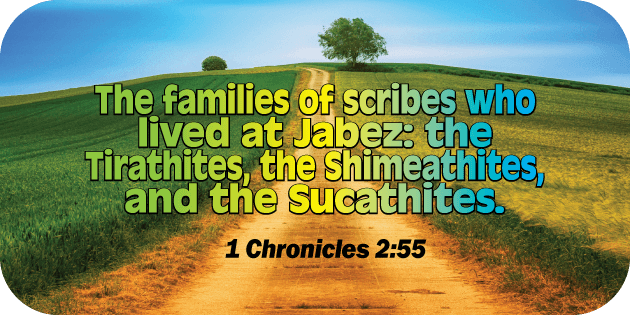 1 Chronicles 2 55