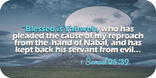 1 Samuel 25 39
