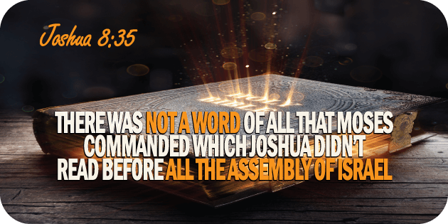 Joshua 8 35
