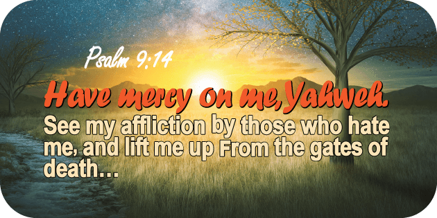 Psalm 9 14